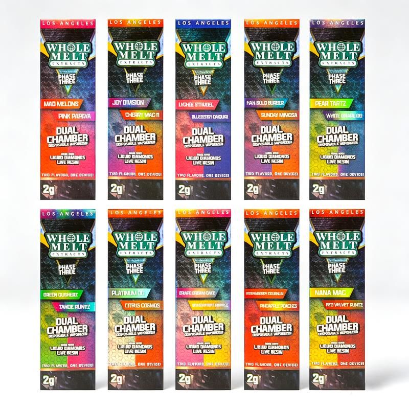 Whole Melts Phase 3 V8 2G Dual Flavor Disposable